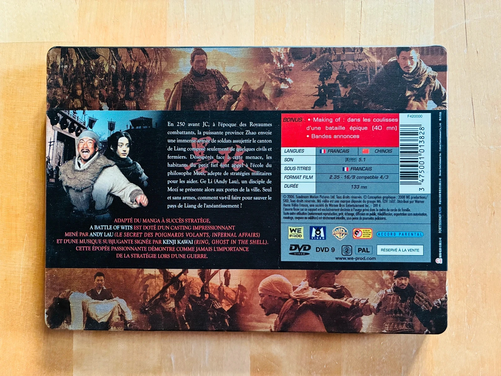 Steelbook DVD Een strijd van verstand. – photo 2